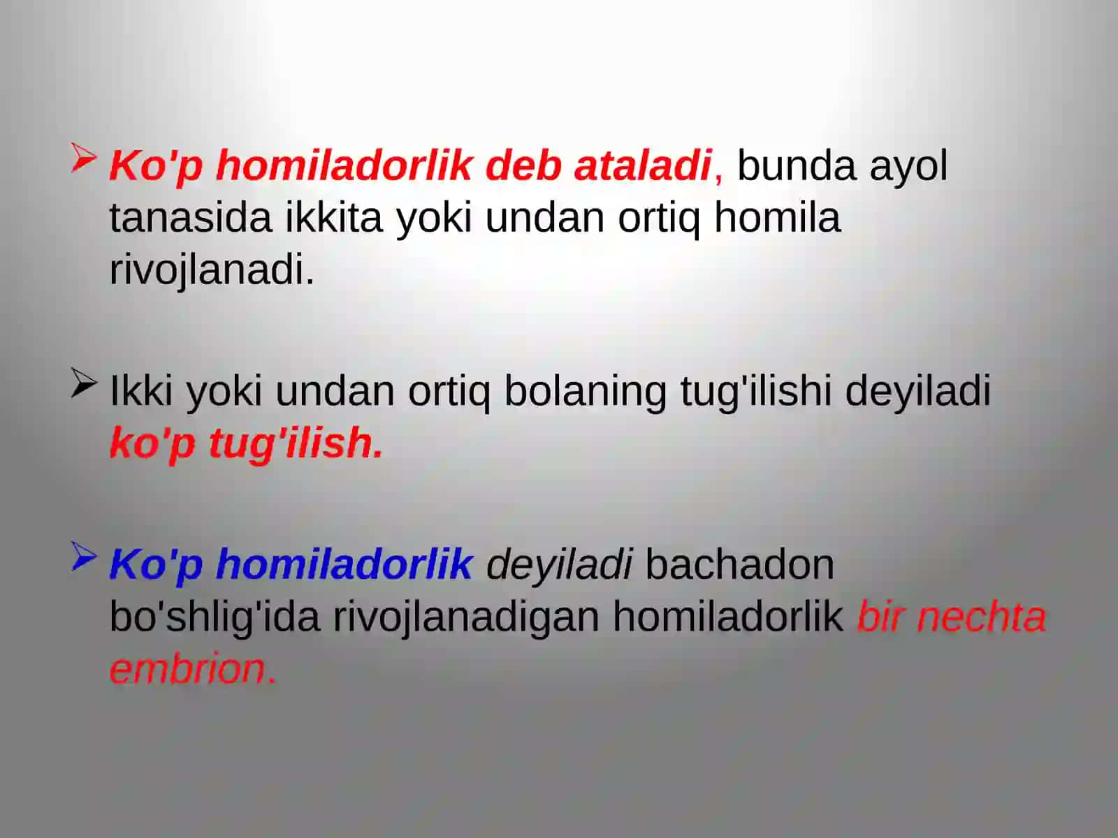 Ko'p homiladorlik 2