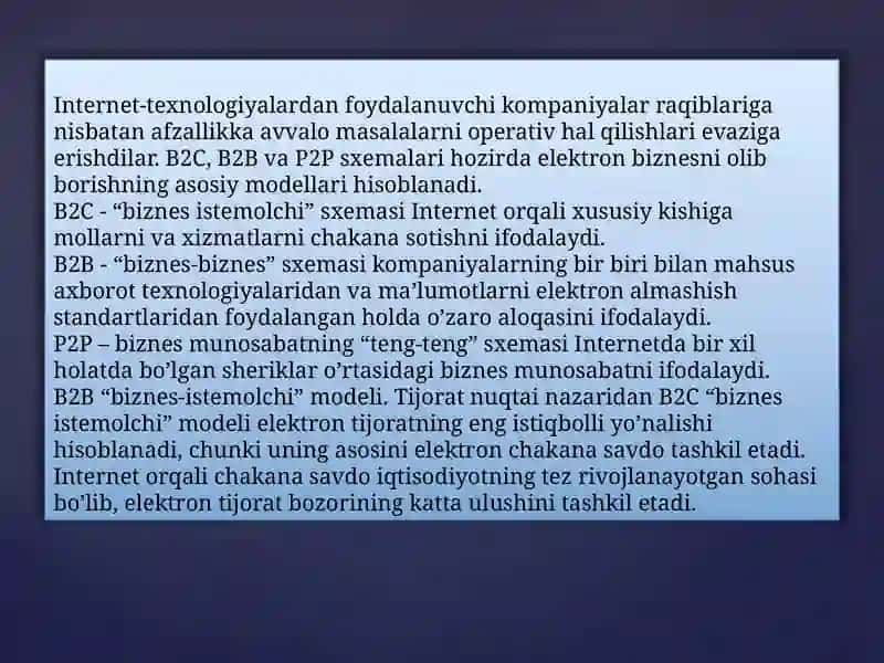 P2P texnologiyalari 2