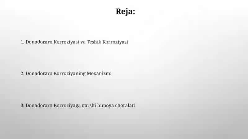 Teshik Korroziyasi 2