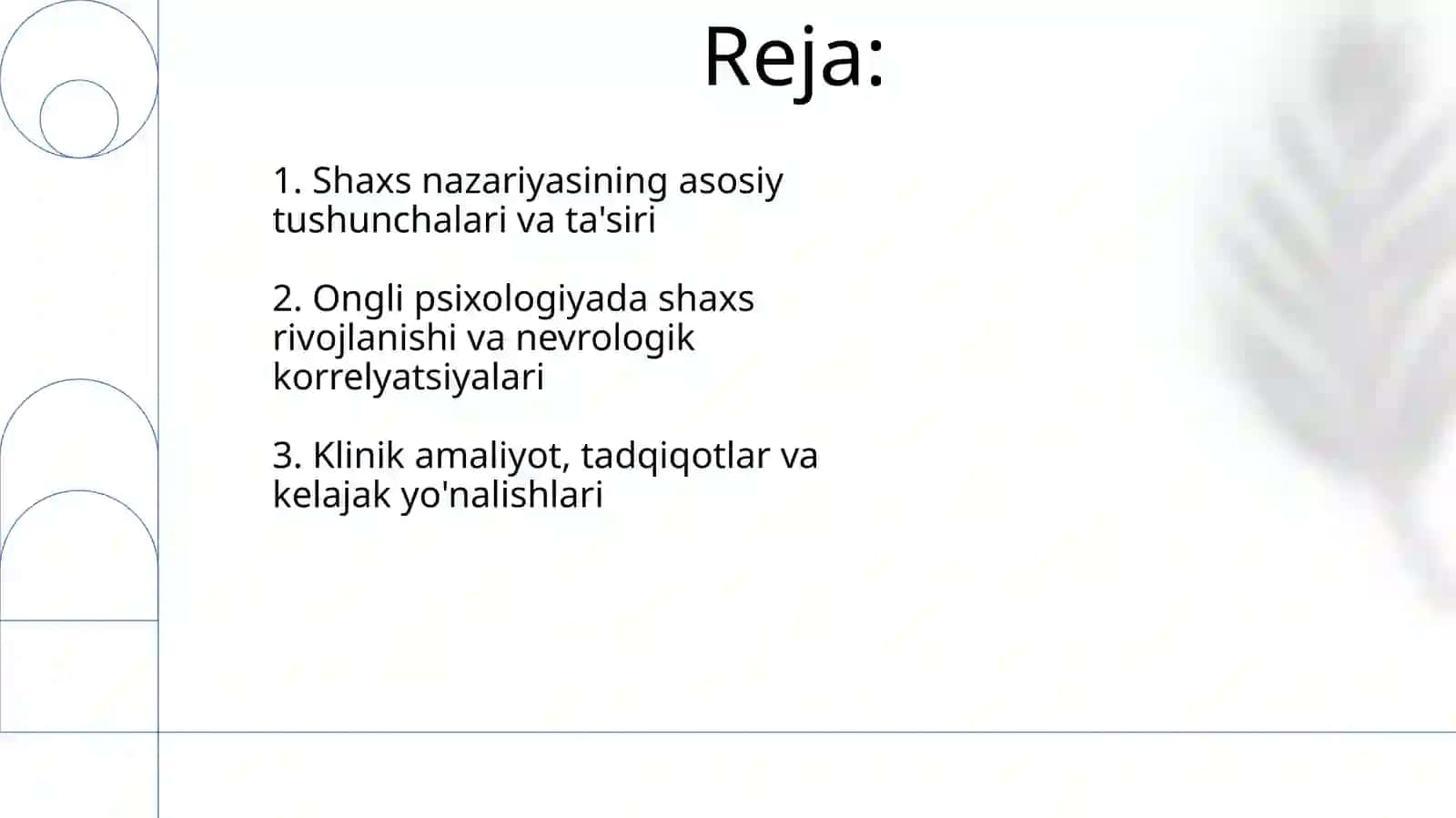 Chet el psixologiyasida shaxs nazaryasi 2