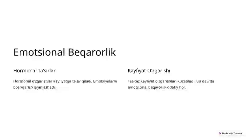 O'smirlik Davrida Emotsional Xususiyatlar 2
