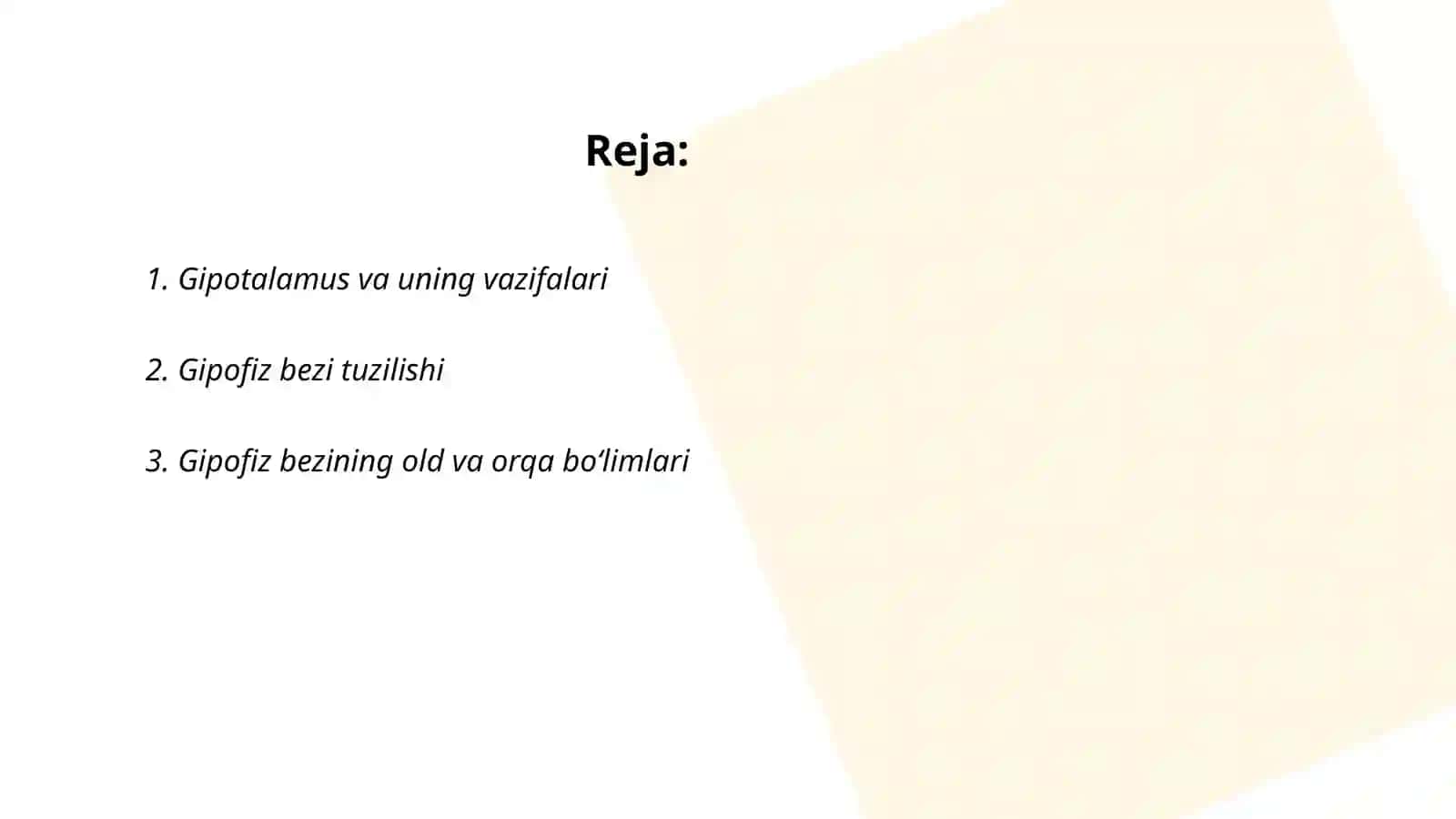 Endokrin bezlar-markaziy endokrin sistemasi 2