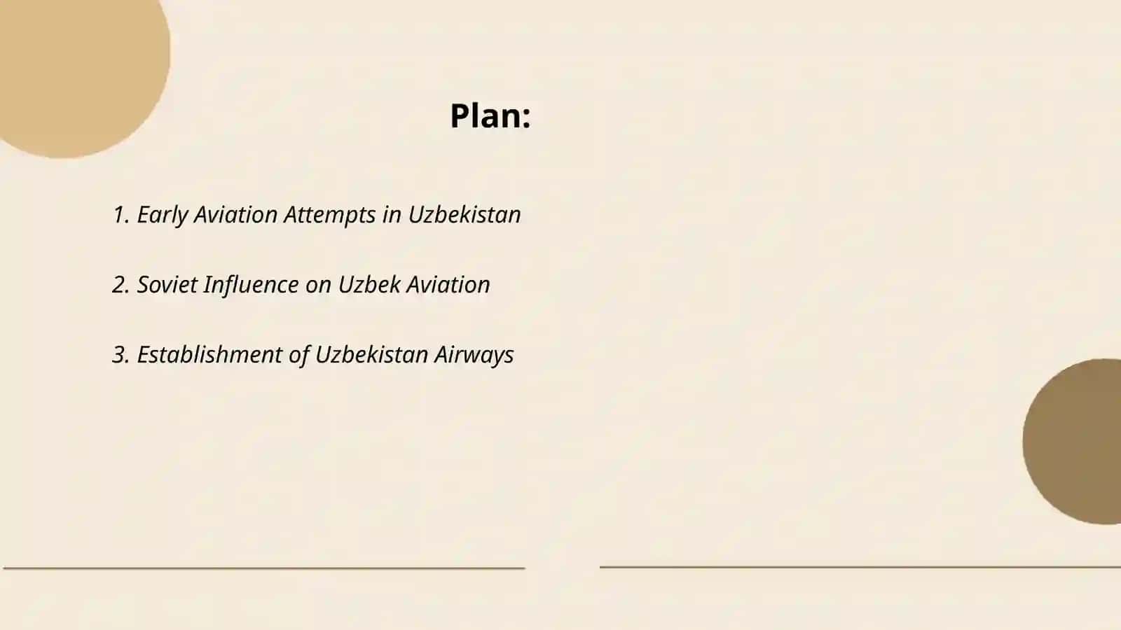 History and perspectives of aviation development in Uzbekistan 2