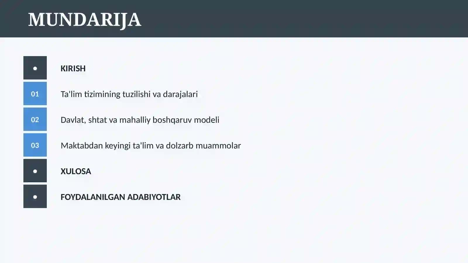 AQSHDA TA’LIM TIZIMI 2