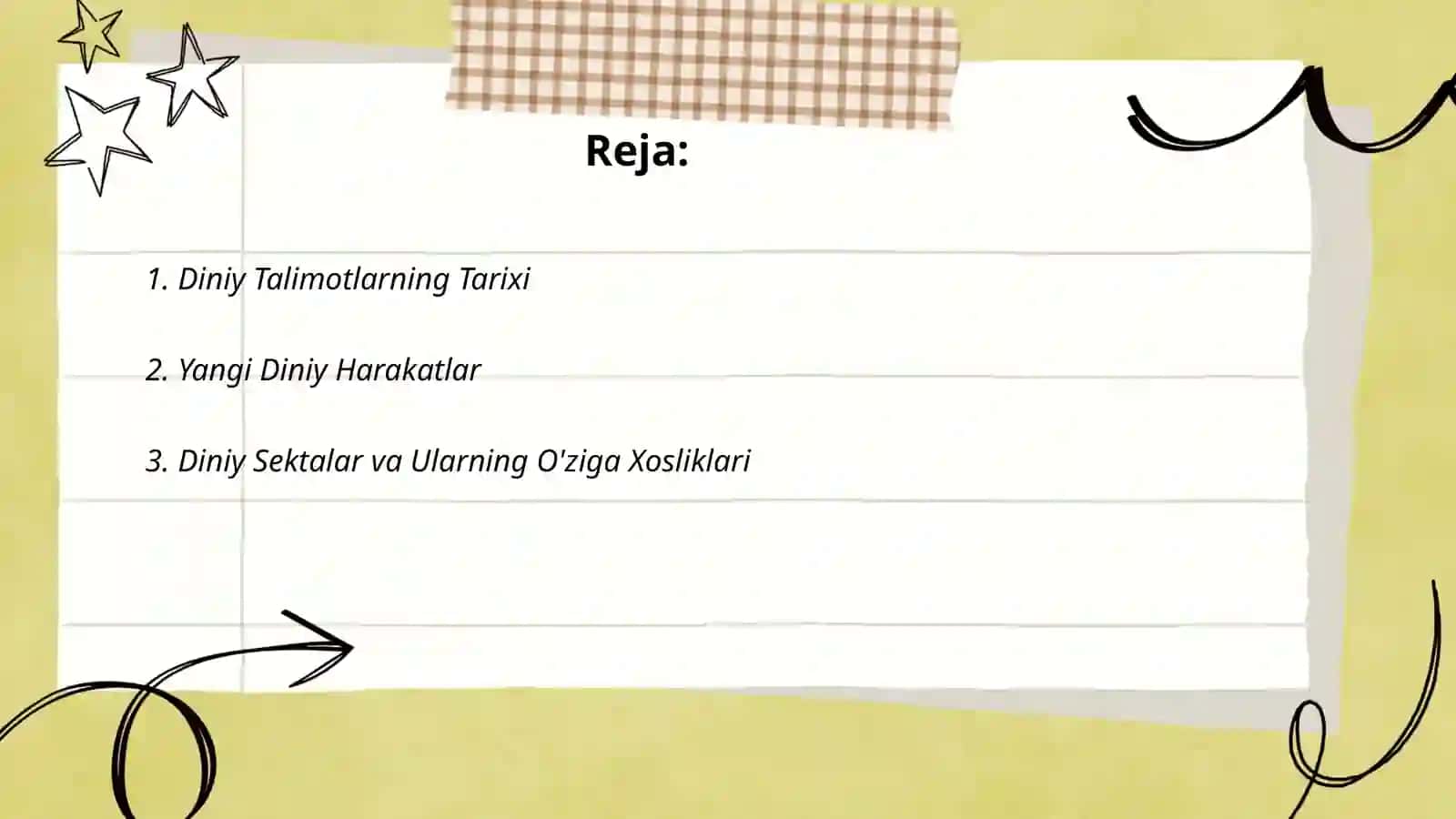 Yangi diniy talimotlar va sektalar 2