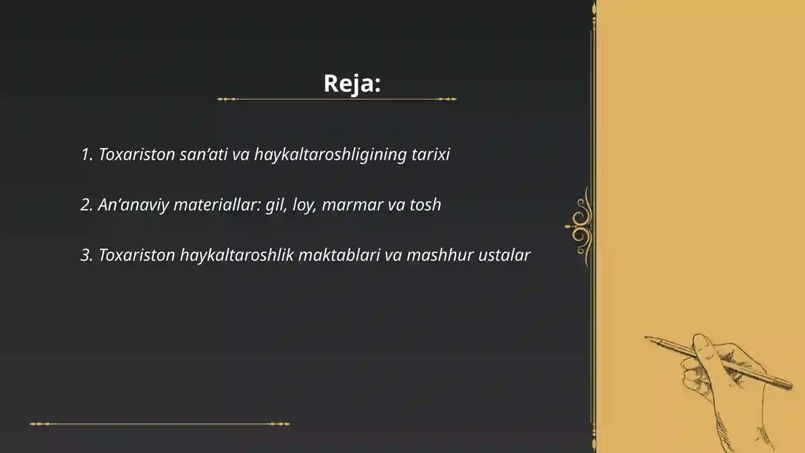 Toxariston san’ati va haykaltaroshligi 2