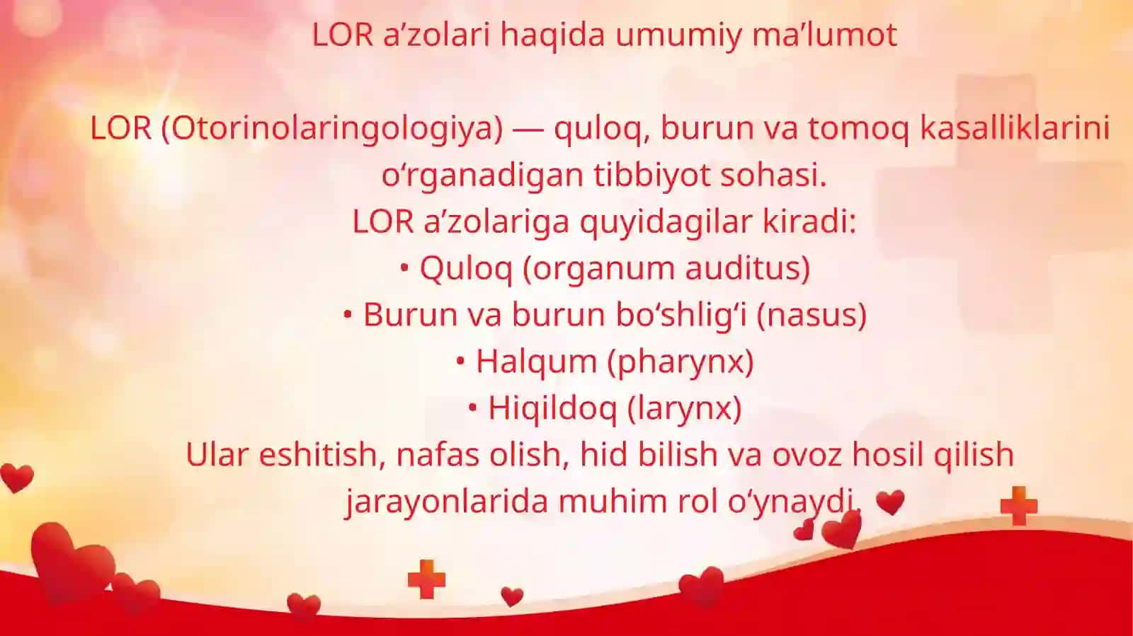 LOR a’zolarini zamonaviy tekshirish usullari 2