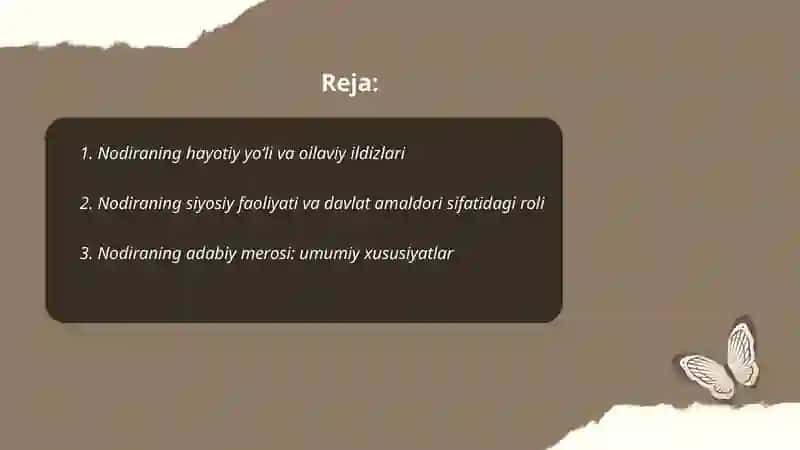 Nodira hayoti va ijodi 2