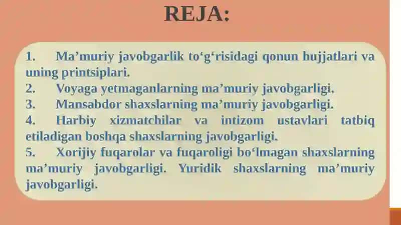 Ma’muriy javobgarlik 2