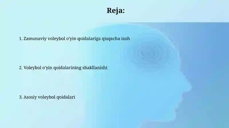 Voleybol O'yini qoidalari 2