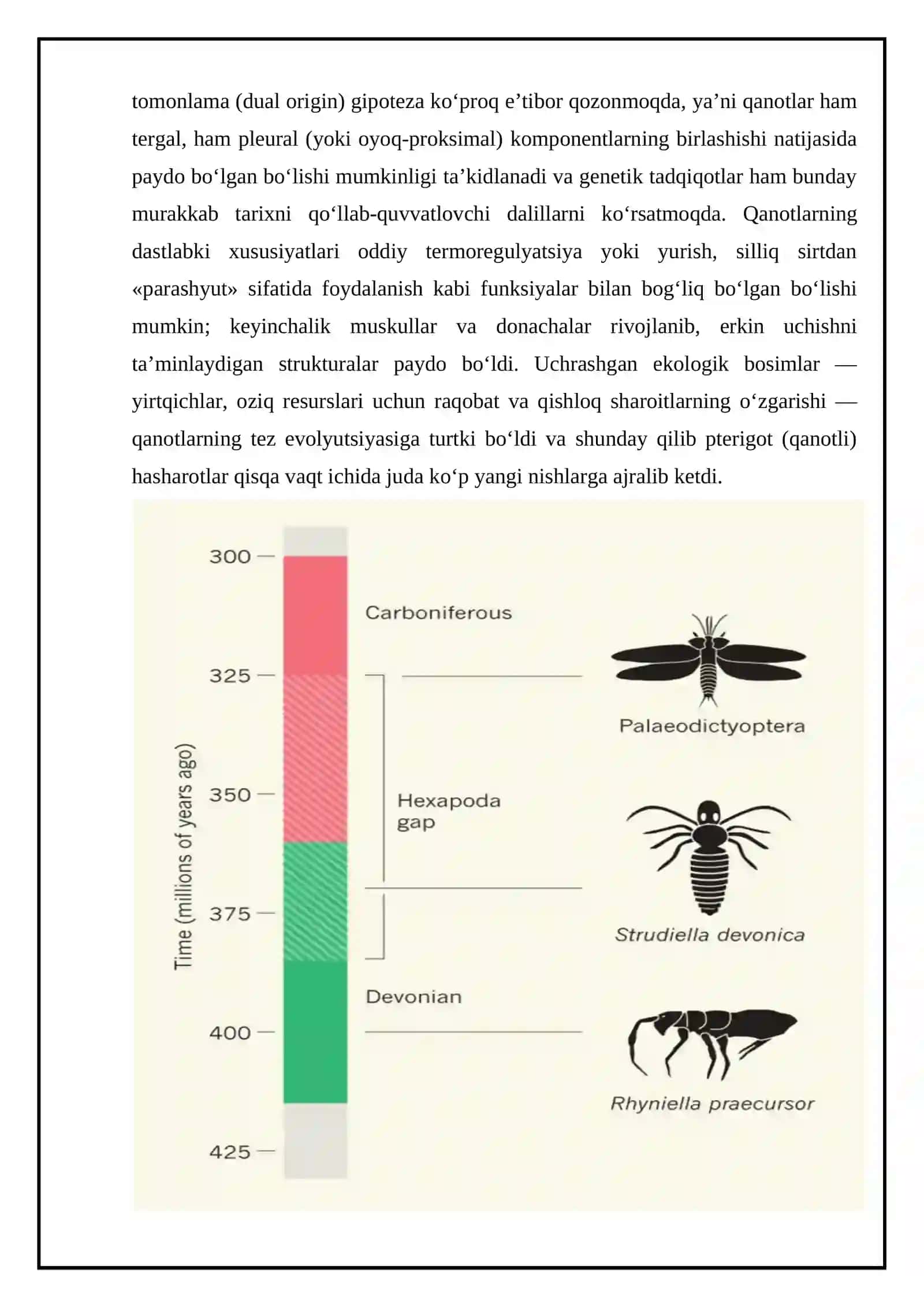 Hasharotlar evolyutsiyasi 2