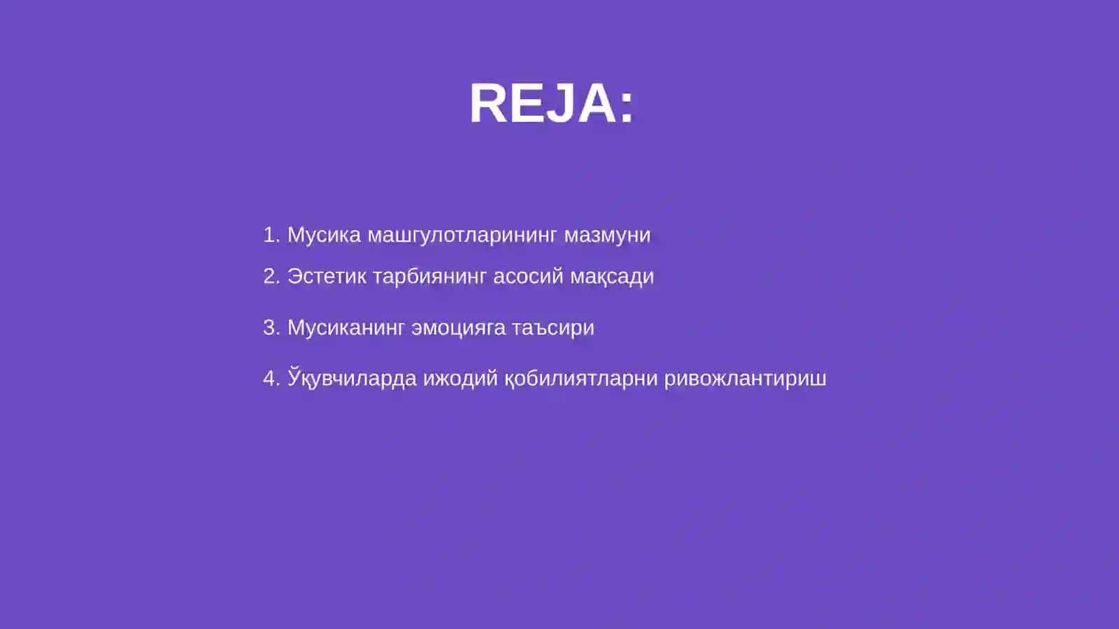 Мусика машгулотларининг эстетик тарбиясидаги роли 2