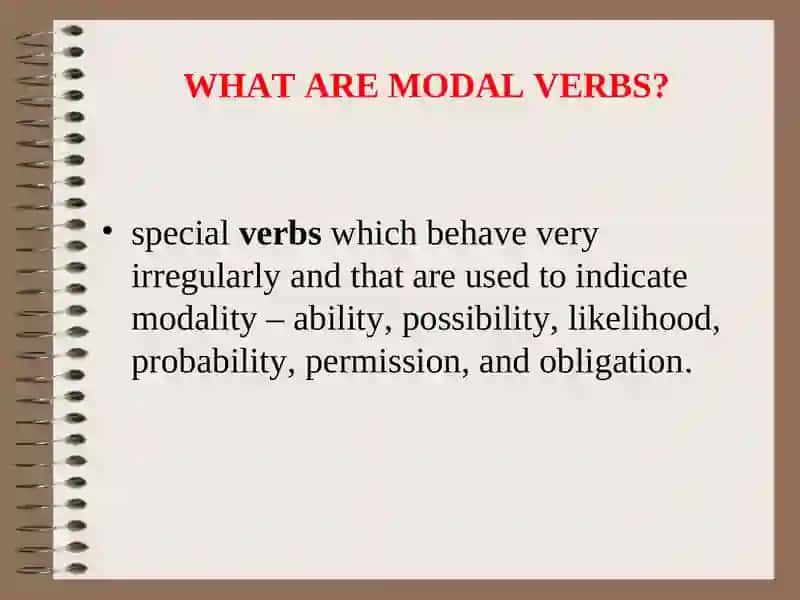 Modal Verbs 2