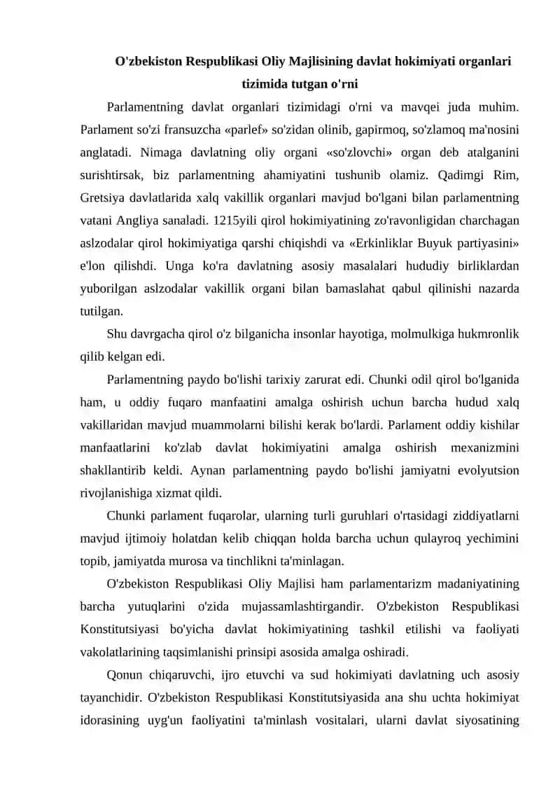 OLIY MAJLIS PALATALARINING VAKOLATLARI 2