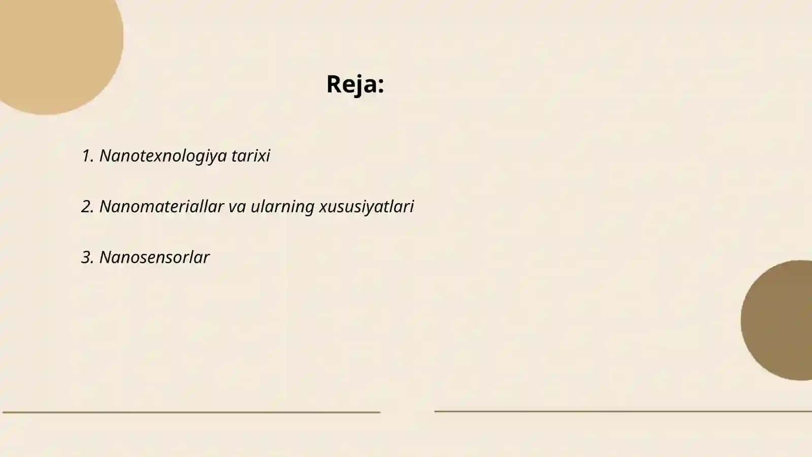 Nanotexnologiyalar haqida tushunchalar 2