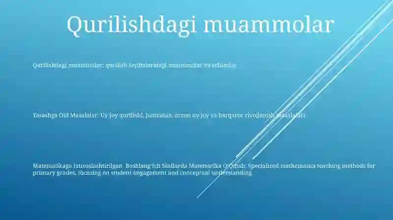 Matematikaga Ixtisoslashtirilgan Boshlang‘Ich Sinflarda Matematika O‘Qitish 2