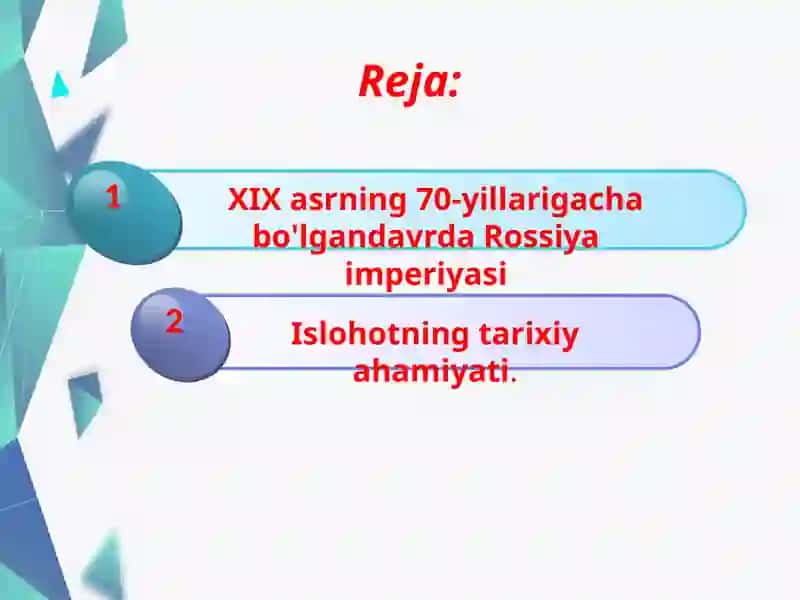 Rossiya imperiyasining tashkil topishi 2