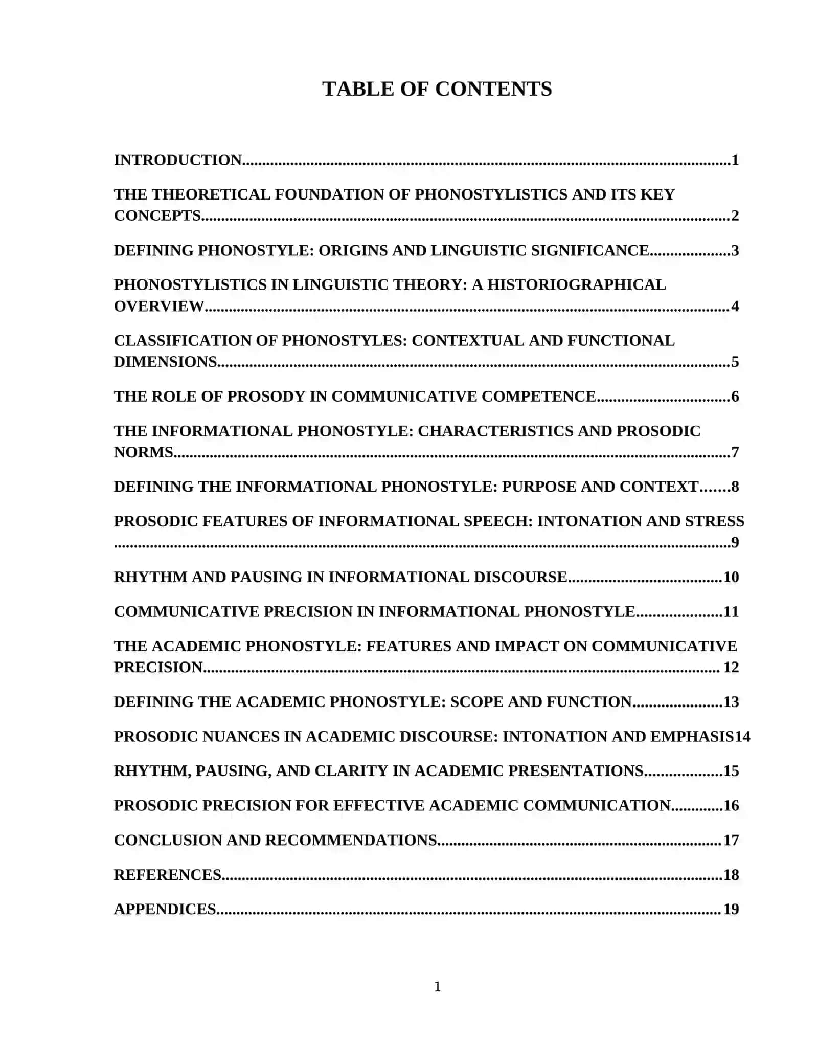 Informational and Academic Phonostyles: Prosodic Norms and Communicative Precision 2