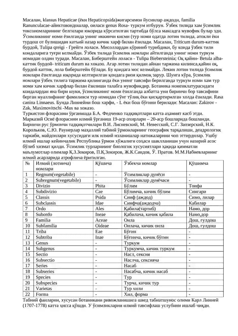 Токсон ва токсономик даража 2