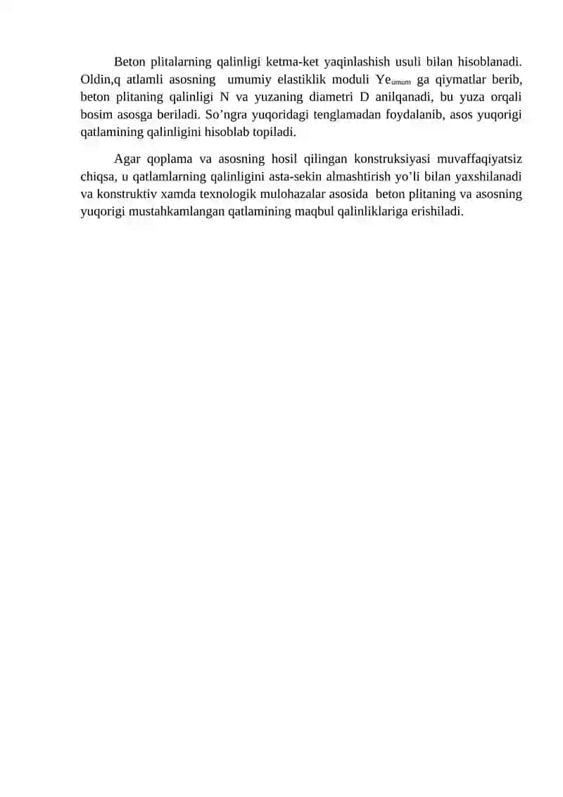Mustahkamlangan Beton Qoplamalari 2