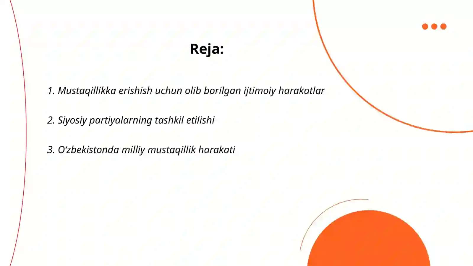 Oʻzbekistondagi Mustaqillikka Erishish Jarayonlari 2