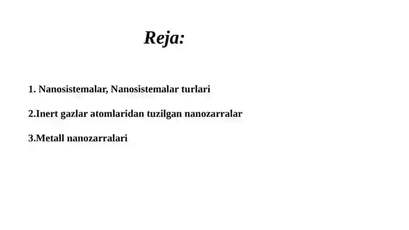 NANOSISTEMALAR 2