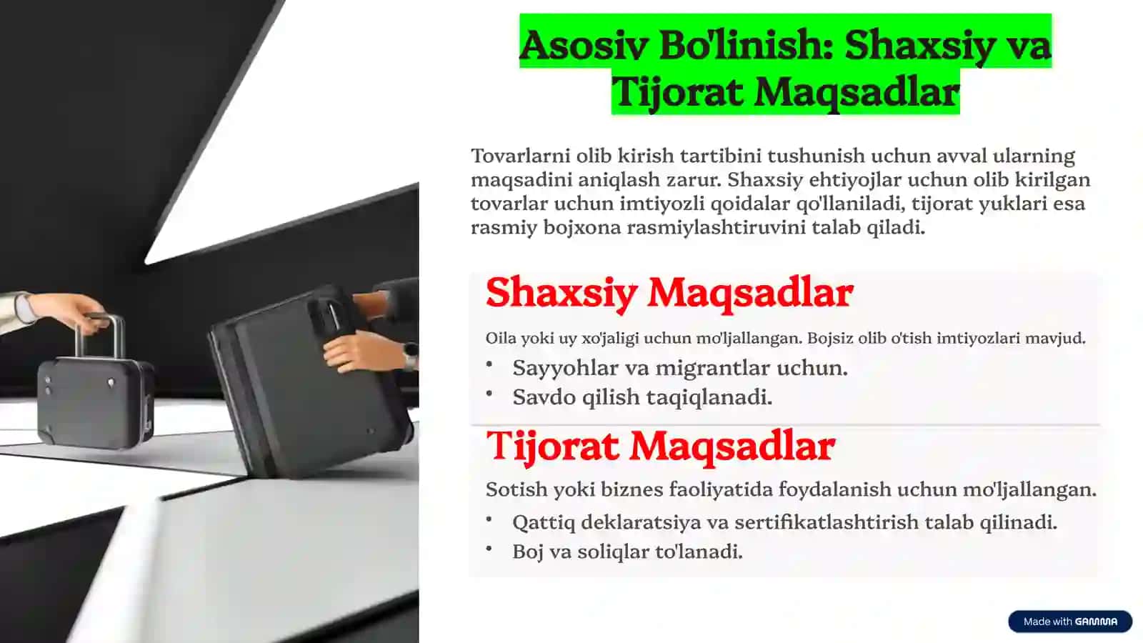 Asosiy Qoidalar va Tartib 2