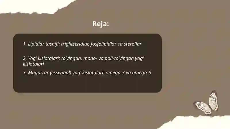 Lipidlar vitaminlar 2