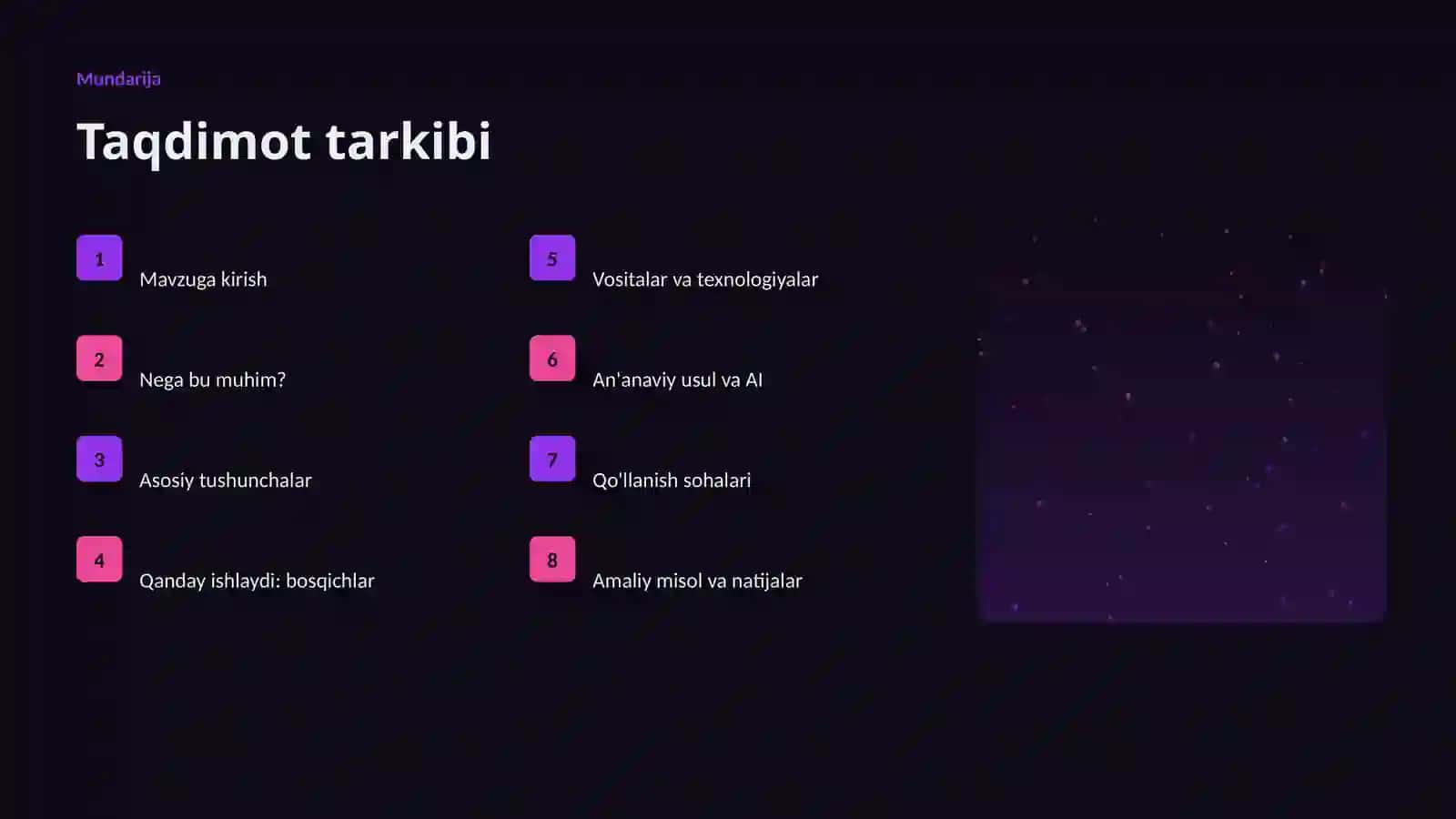 Sun'iy Intellekt - Premium Taqdimot 2
