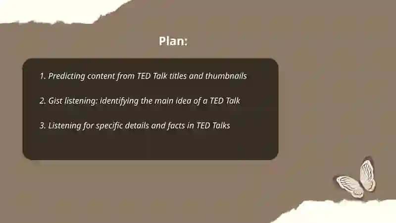 Listening Comprehension Activities Based on TED Talks 2