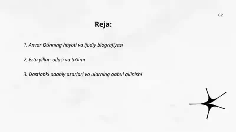 Anvar Otin hayoti va ijodi 2