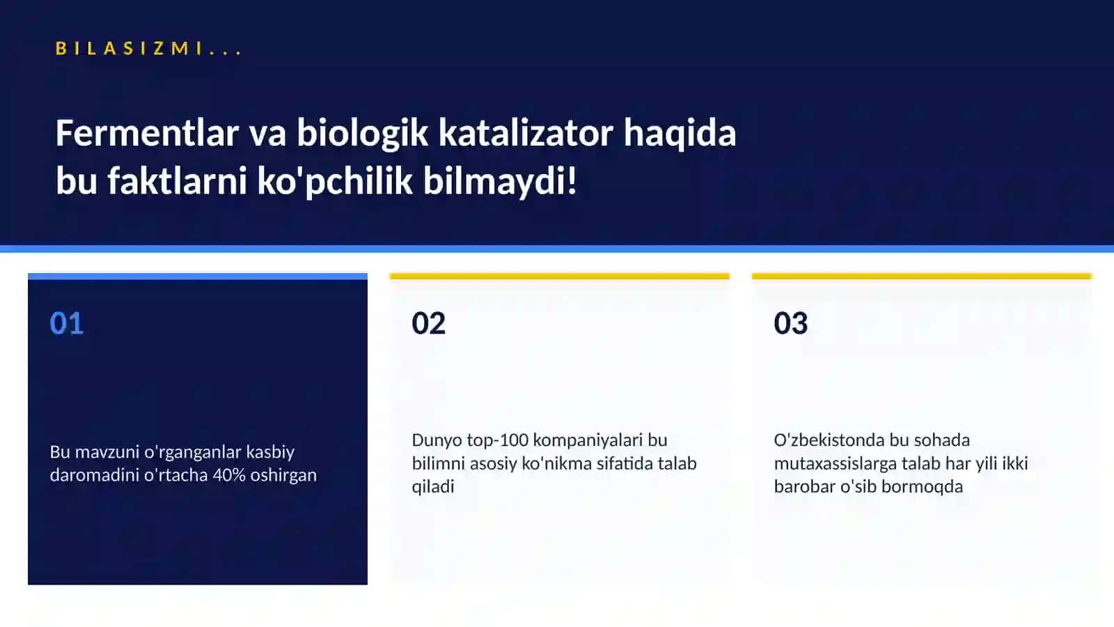 Fermentlar va biologik katalizator 2