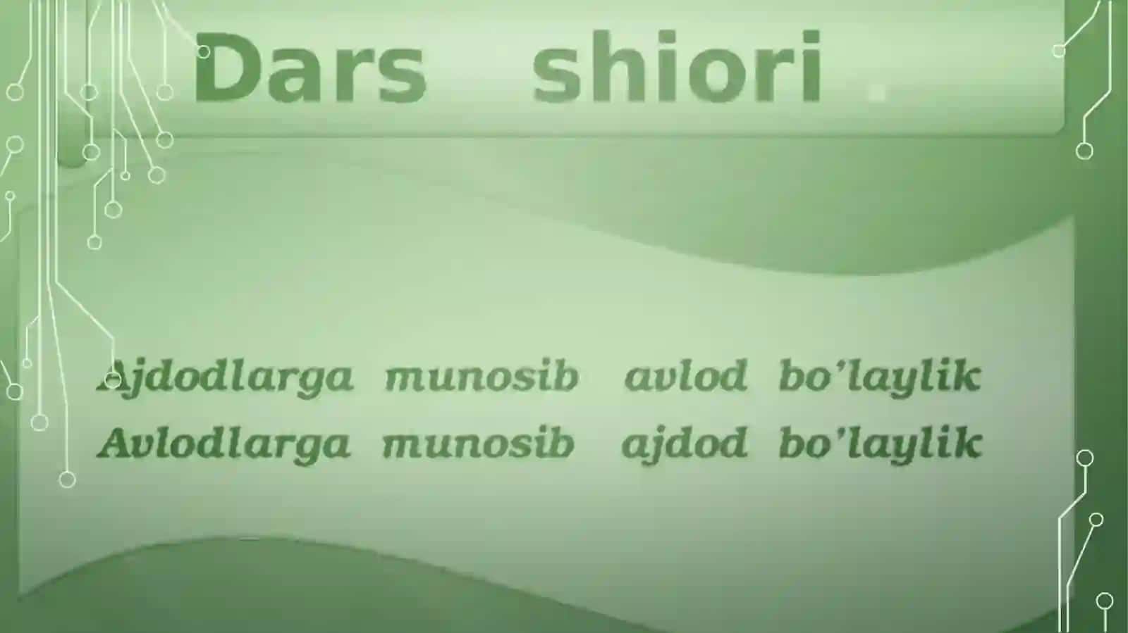 Nisbat kategoriyasi 2