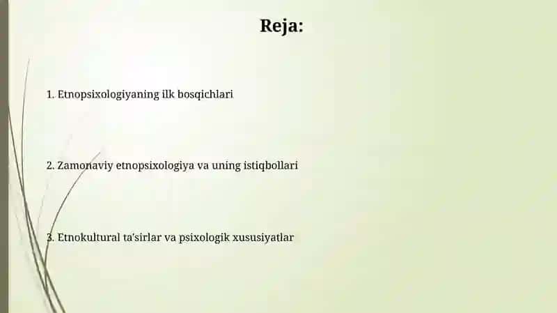 Etnopsixologiya tarixi 2