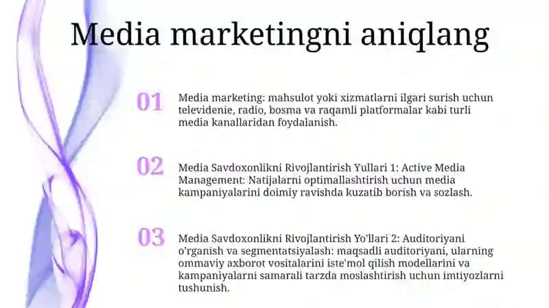 Media Savdoxonlikni Rivojlantirishning Yullari 2