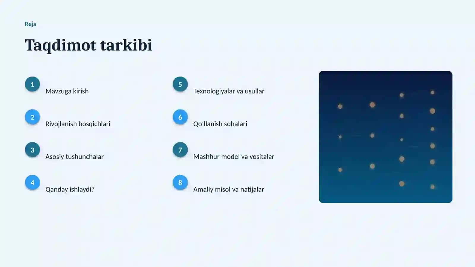 SUNʼIY INTELLEKT • PROFESSIONAL TAQDIMOT 2