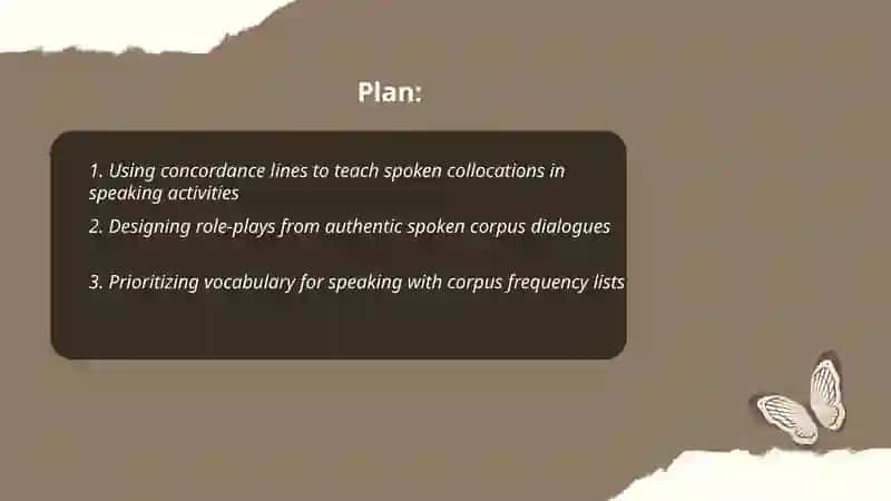 Corpus-based exercises to teach speaking 2