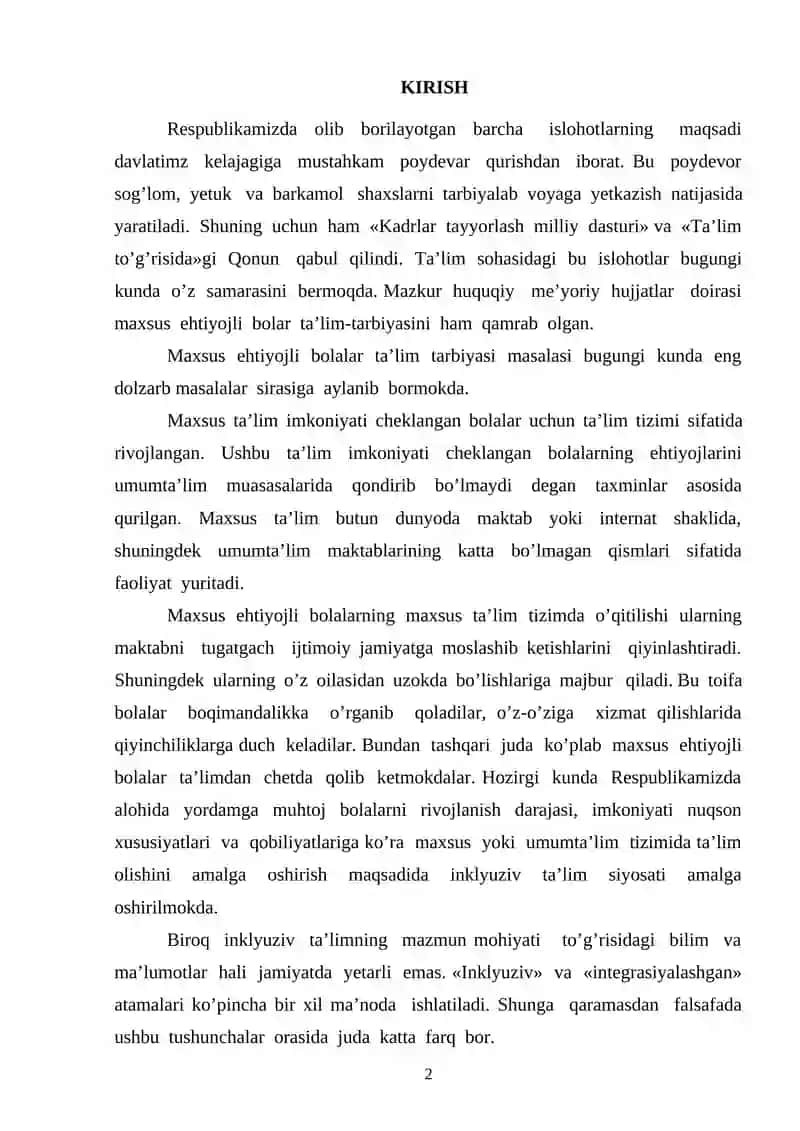 Inklyuziv Ta’limga Jalb Etish Bosqichlari 2