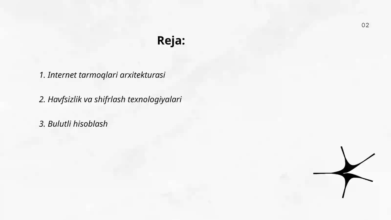 Internet tarmoqlari arxitekturasi 2