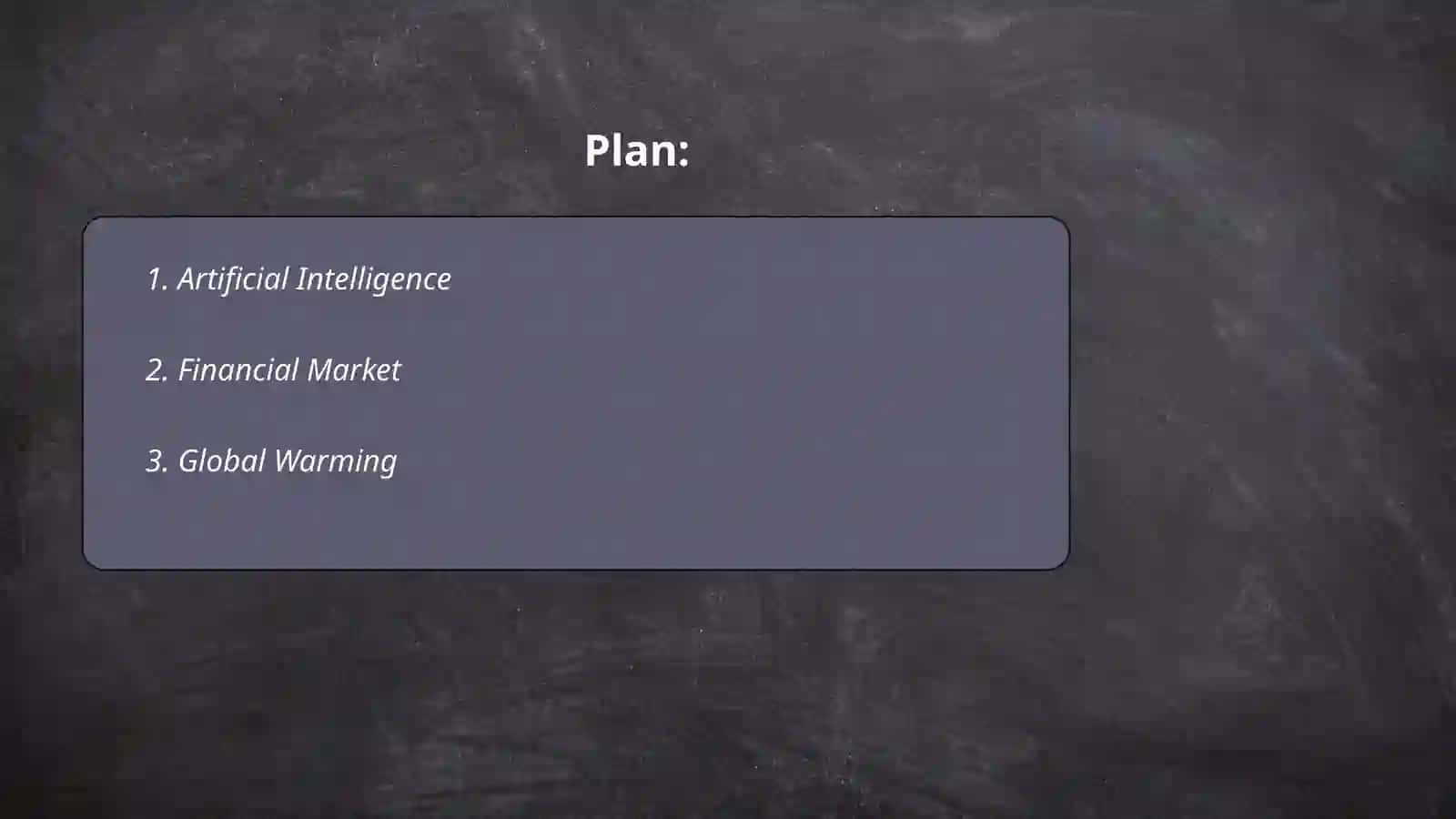 Artificial Intelligence Presentation 2