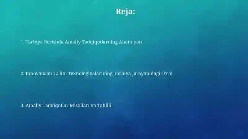 Innovatsion Ta'lim Texnologiyalari 2