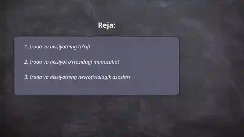 Iroda va hissiyot 2