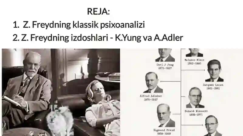 Mavzu: Klassik psixoanaliz va uning modifikatsiyalari 2