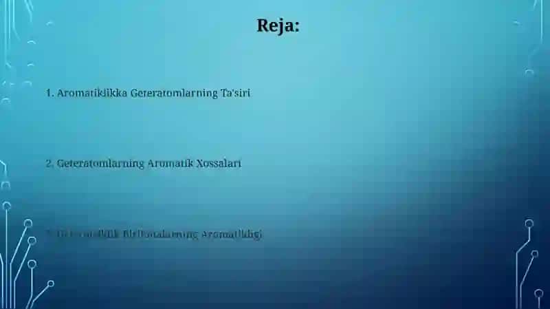 Aromatik geterosiklik birikmalarning misollar 2
