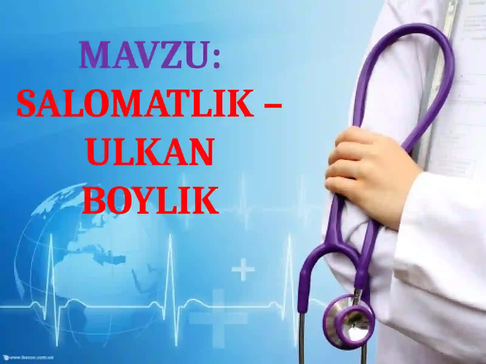 SALOMATLIK – ULKAN BOYLIK 2