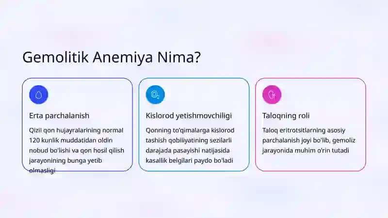 Gemolitik Anemiyalar Propedevtikasi 2