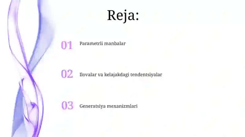 Parametrik yorug'lik generatsiyasi 2