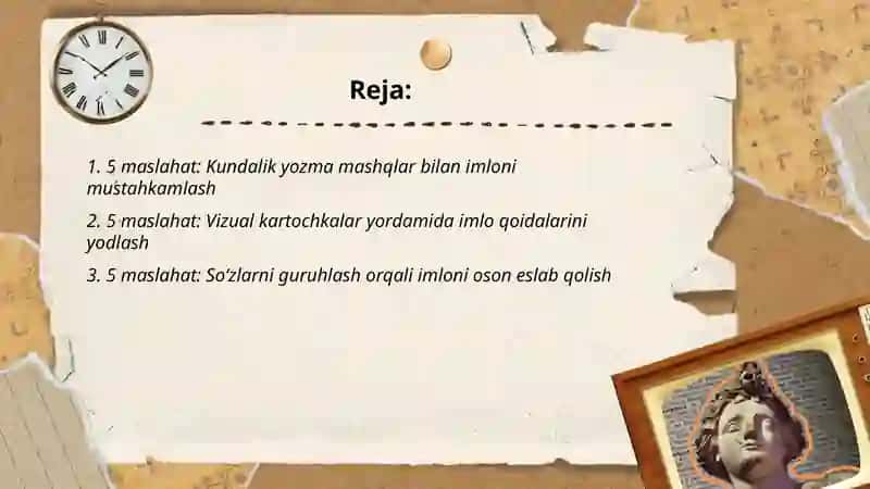 Imlo qoidalarini eslab qolish uchun 5 maslahat 2