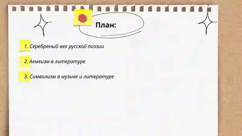 Литература, музыка XX века 2