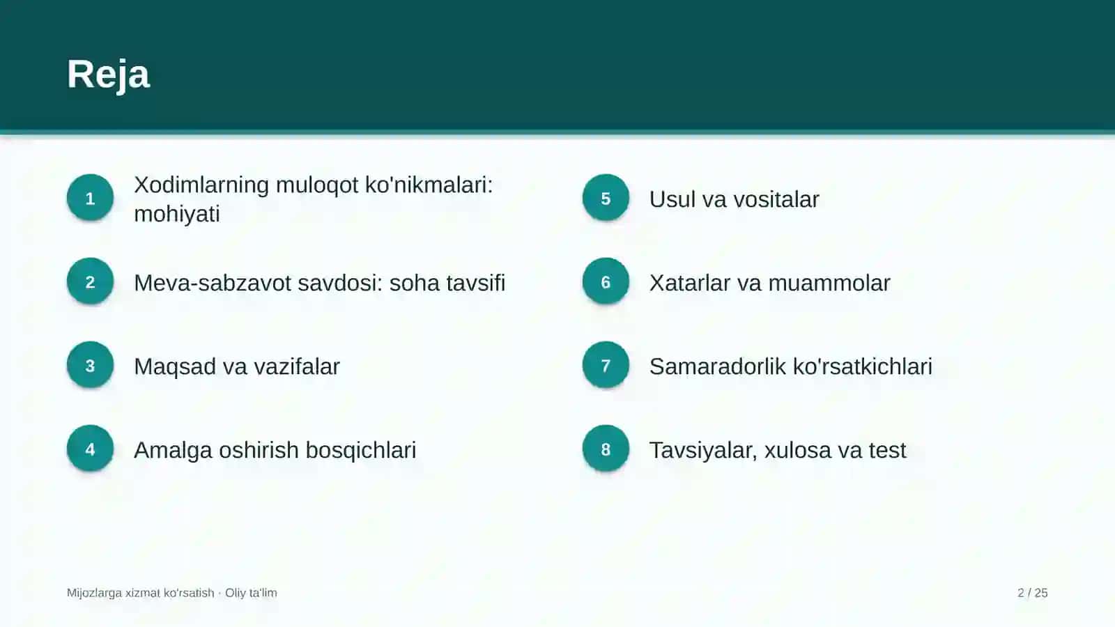 meva sabzavot savdosida xodimlarning muloqot ko'nikmalarini rivojlantirish 5210 2